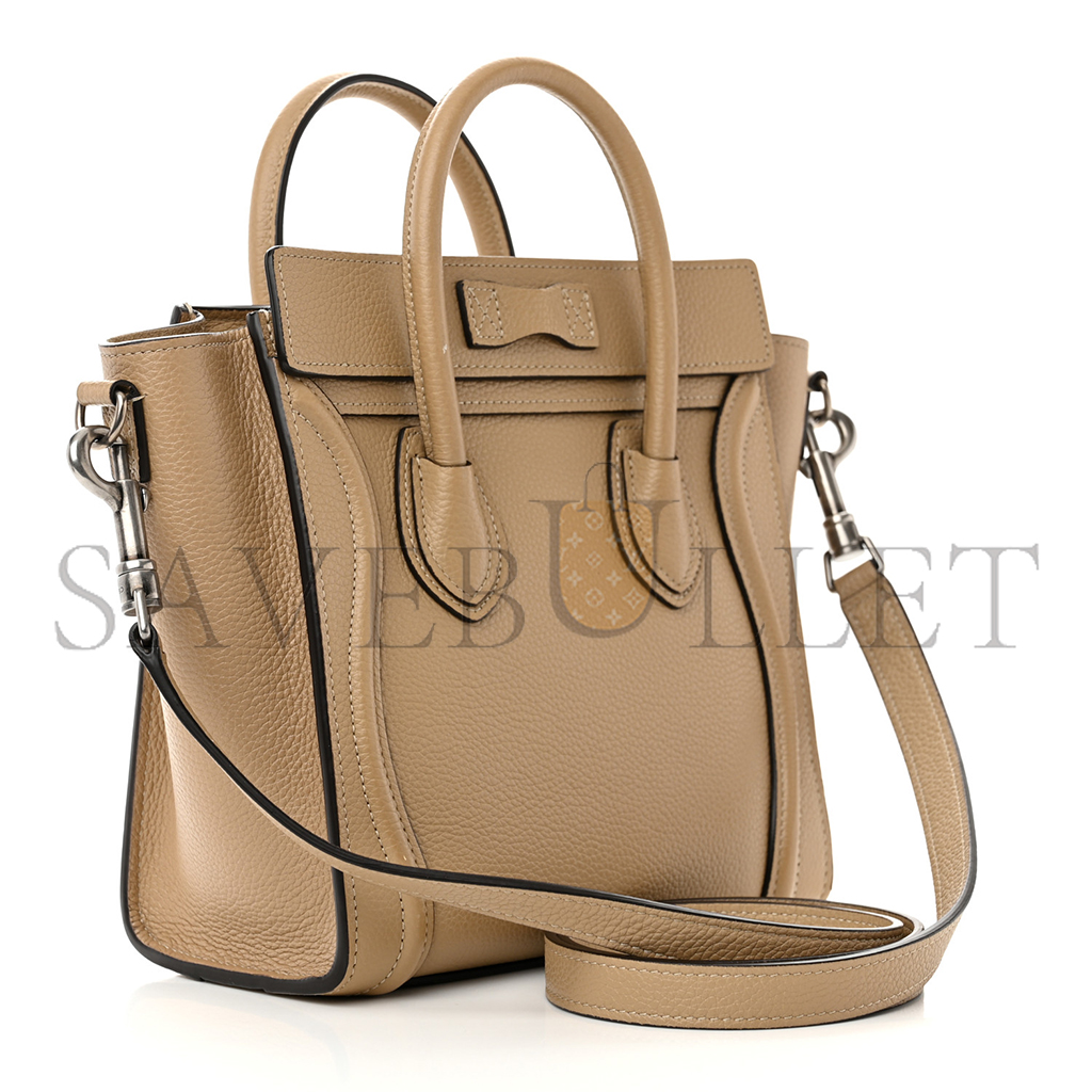ce**e drummed calfskin nano lU*gage dune 1403304 (20*20*10cm)